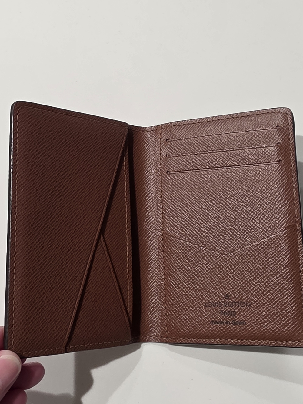 Authentic Louis Vuitton Monogram Brown Card Holder Wallet - Picture 6 of 7